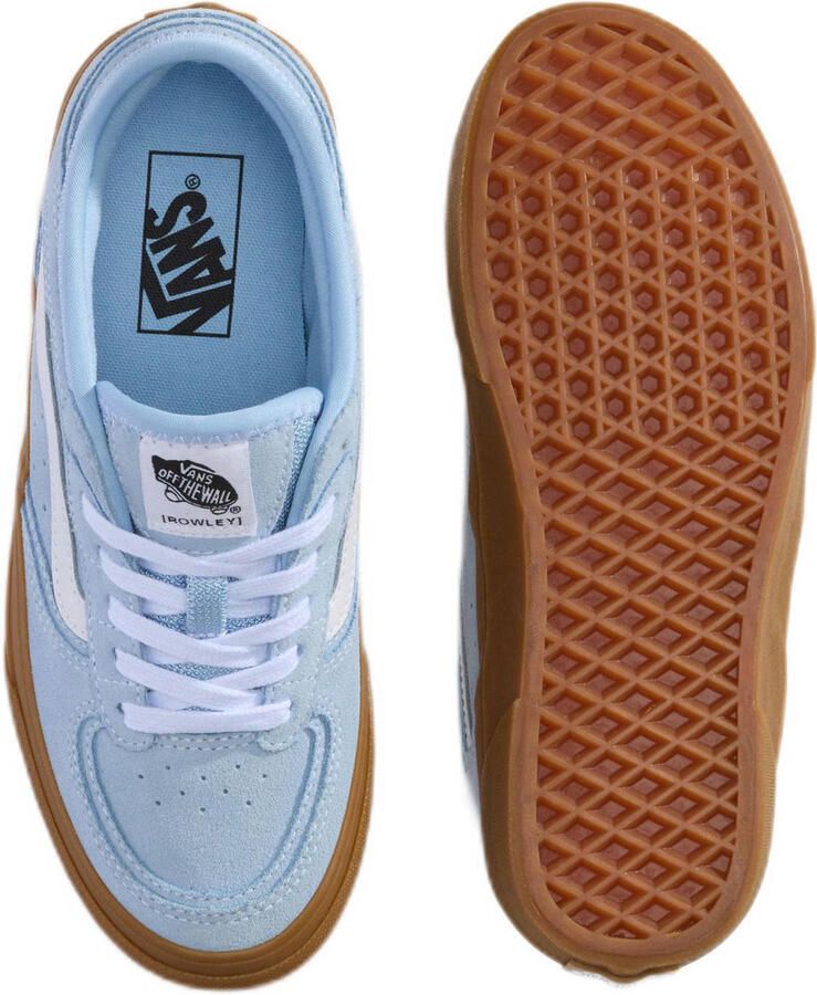 VANS Rowley Classic sneakers lichtblauw wit