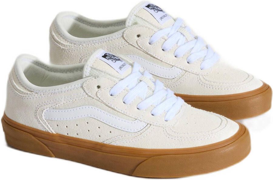 VANS Rowley Classic sneakers lichtroze wit