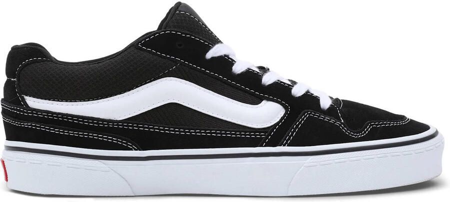Vans Zwarte atletische sneakers voor met contrastdetails Black