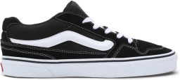 Vans Zwarte atletische sneakers voor met contrastdetails Black