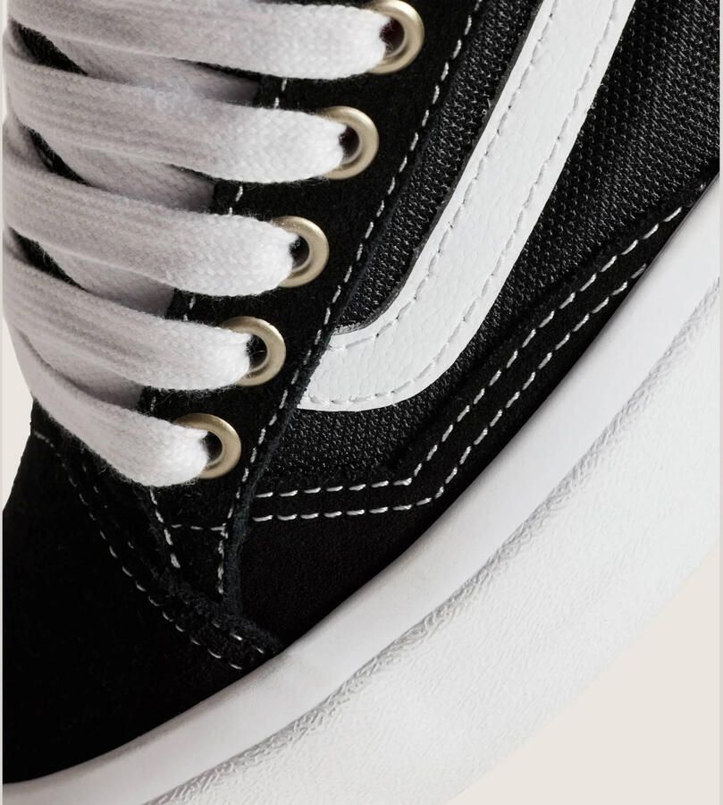VANS Skate Old Skool 36+ sneakers zwart wit rood - Foto 3