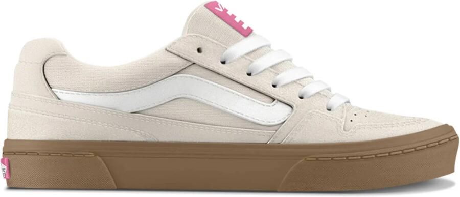 VANS suède sneakers ecru wit