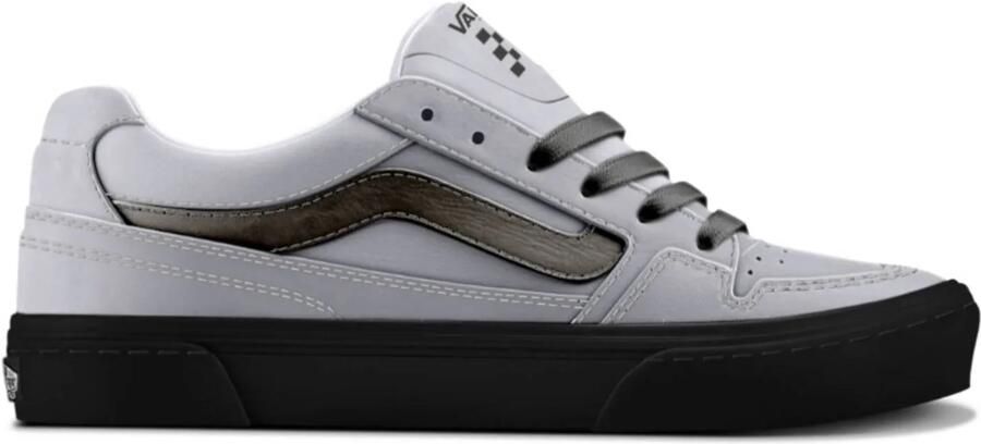 VANS suède sneakers lichtgrijs zwart