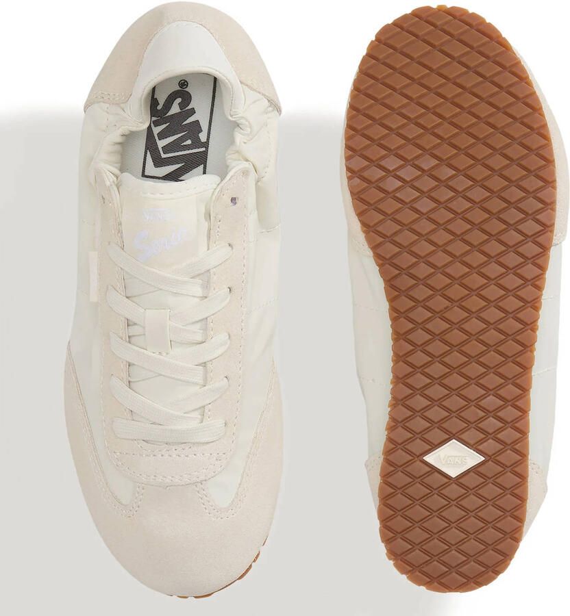 Vans Super Lowpro Ballet Light suède sneakers wit ecru - Foto 4