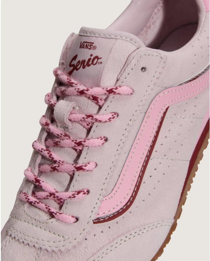 Vans Super Lowpro katoenen sneakers lichtroze - Foto 2