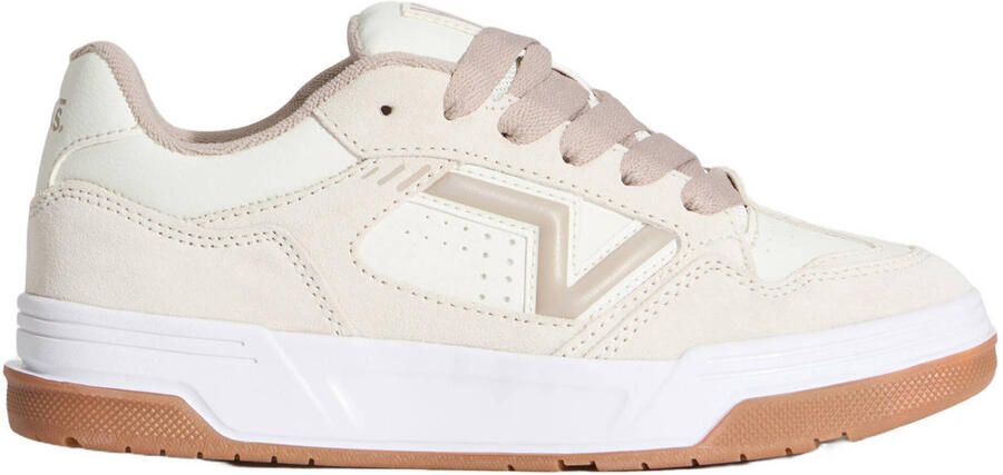 VANS Upland leren sneakers ecru roze