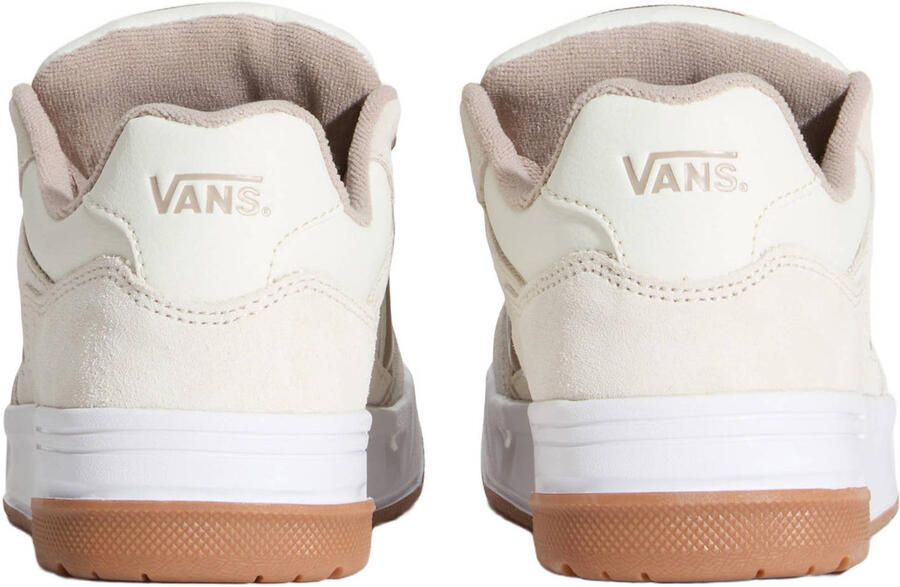 VANS Upland leren sneakers ecru roze - Foto 3