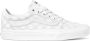 Vans Ward Checkerboard Dames Sneakers White White - Thumbnail 1