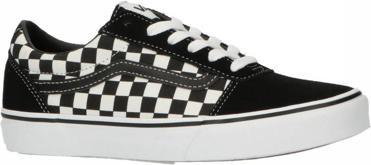 Vans Sneakers met ruitpatroon in zwart Multicolor