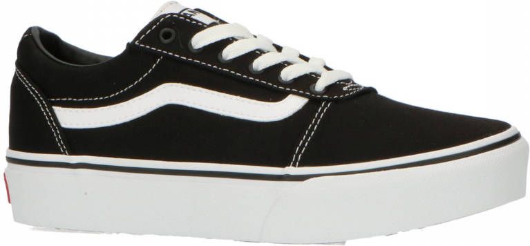 Vans Sneaker Laag My Ward Platform Canvas Black Zwart