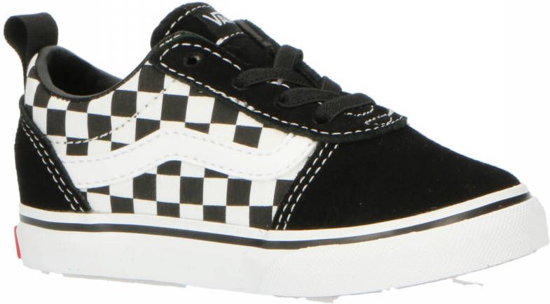 Vans TD Ward Slip On Checkered Sneakers Black True White