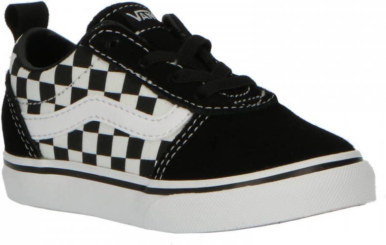 Vans TD Ward Slip On Checkered Sneakers Black True White