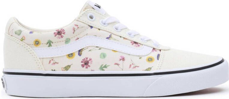 Vans Dames Ward Pressed Floral Classic White WIT