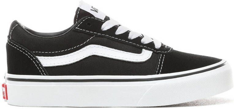 Vans Ward sneakers zwart wit Jongens Meisjes Canvas Effen 31