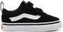 Vans TD Ward V Sneakers (Suede Canvas)Black White - Thumbnail 1