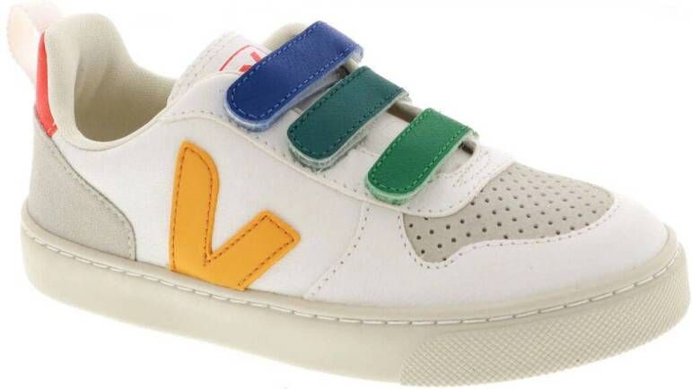 Veja leren sneakers wit multi