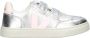 Veja SMALL V-12 leren sneakers zilver - Thumbnail 1