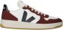 Veja V-10 leren sneakers rood wit - Thumbnail 1