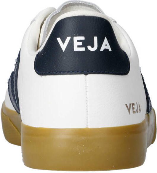 Veja Campo leren sneakers wit donkerblauw - Foto 3
