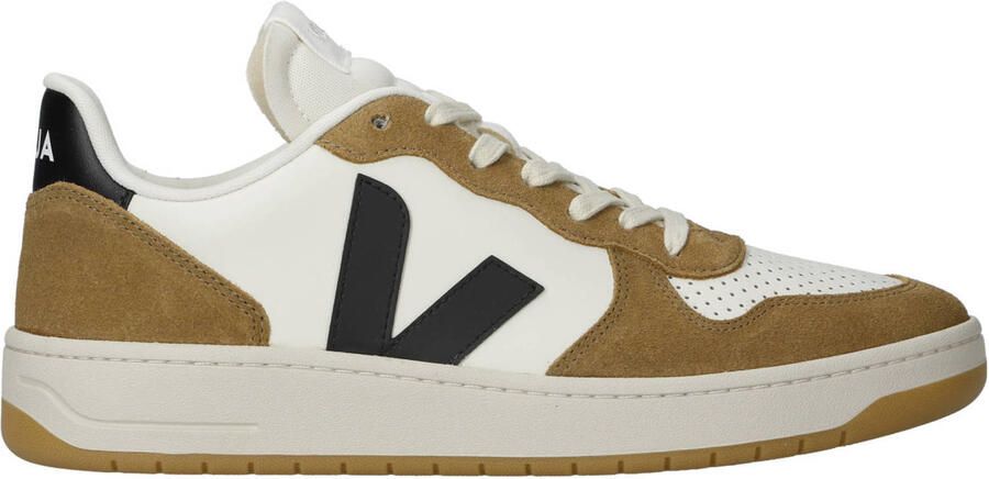 Veja Sneakers laag 'V-10 Prime' ombergrijs zwart offwhite