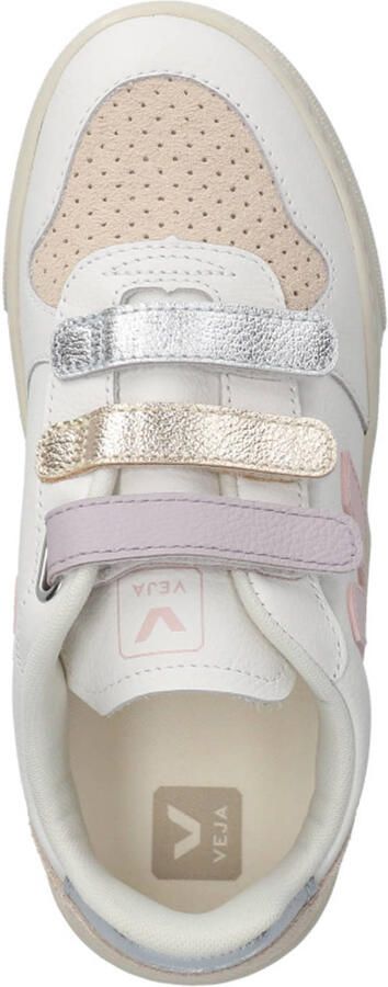 Veja Meisjes Sneakers Small V10 Leren Lage sneakers Wit - Foto 3