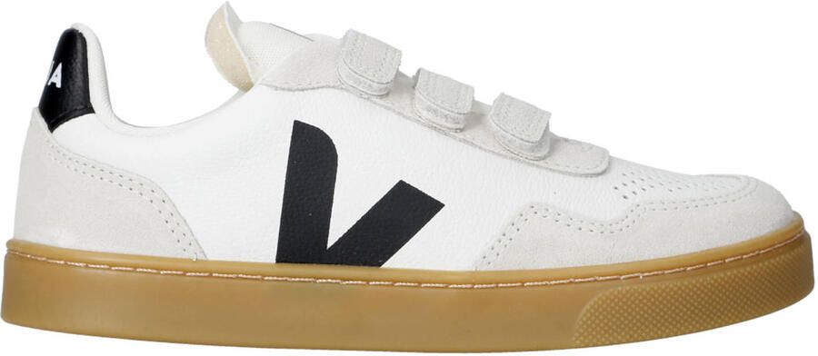 Veja Small V-90 Kids Leather SX2021006C White Black Natural