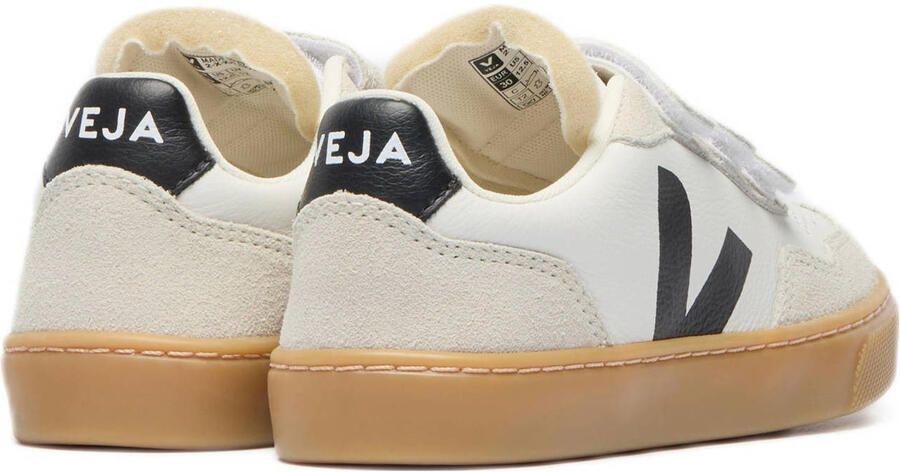 Veja Small V-90 Kids Leather SX2021006C White Black Natural