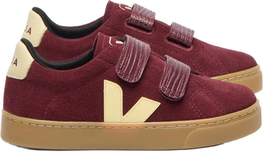 Veja Small Esplar Sneakers Jongens Bordeaux