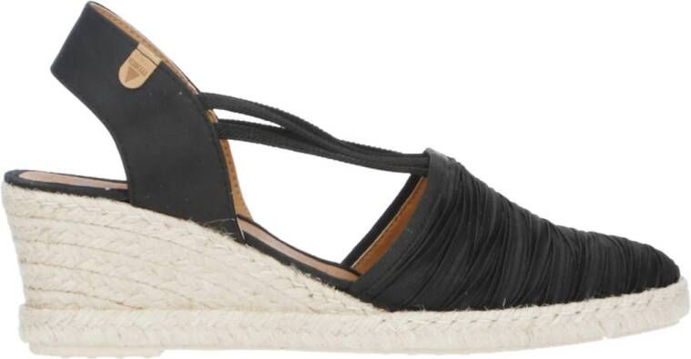 Verbenas espadrilles zwart