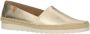 Verbenas Noa Nucleo metal leren espadrilles goud - Thumbnail 2