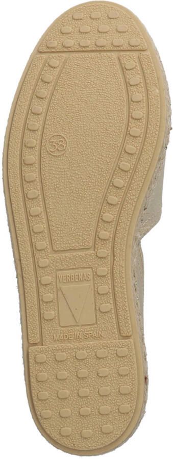 Verbenas Carmen nucleo leren espadrilles goud - Foto 2