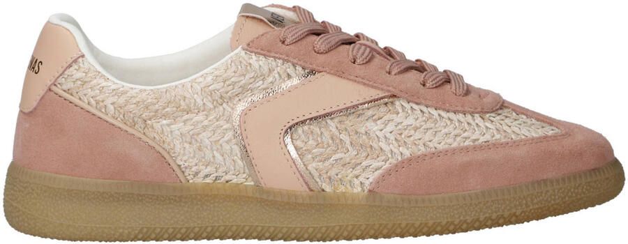 Verbenas Sound Tropic Salmone Alba Sneakers Roze Suede Dames Roze