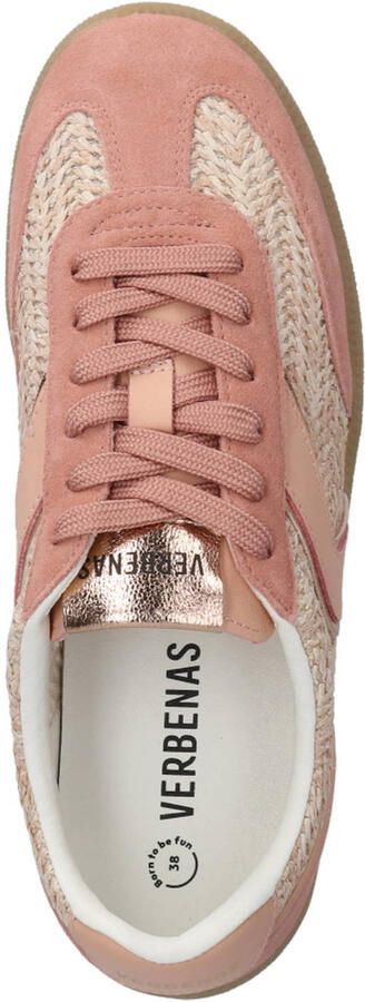 Verbenas Sound Tropic Salmone Alba Sneakers Roze Suede Dames Roze - Foto 3