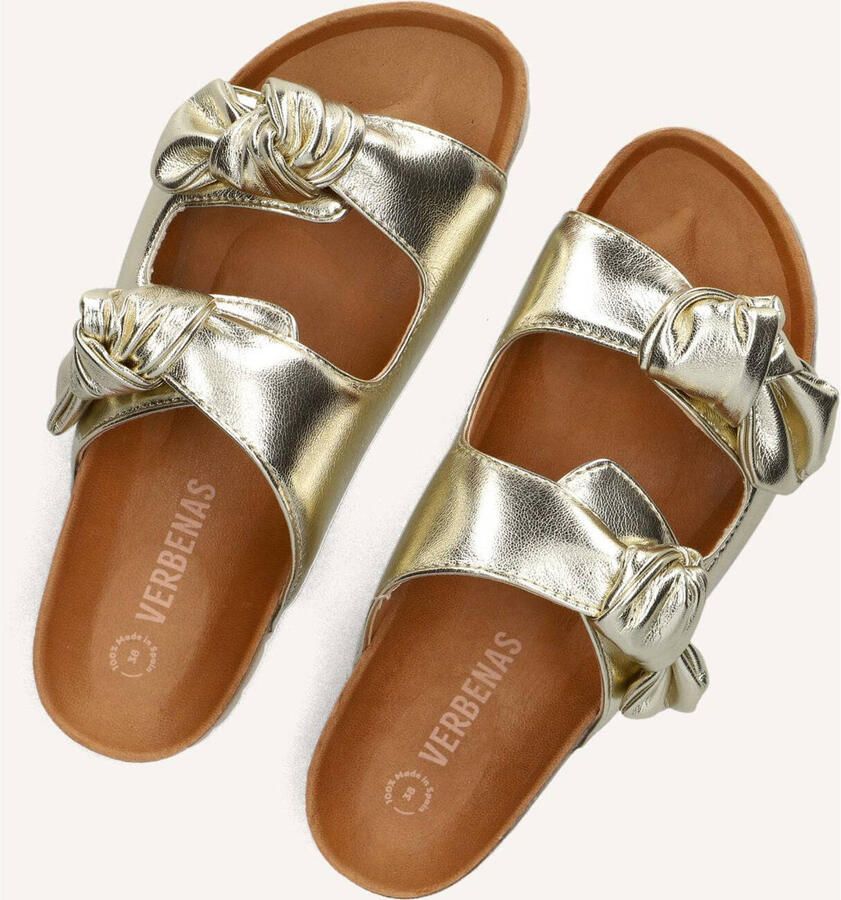 VERBENAS Slippers Dames Rain Lame Leer Goud - Foto 6