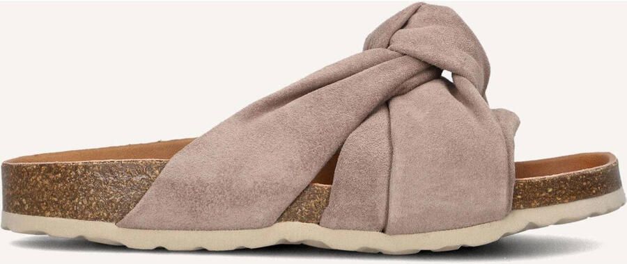VERBENAS Slippers Dames Rainbow Suède Beige
