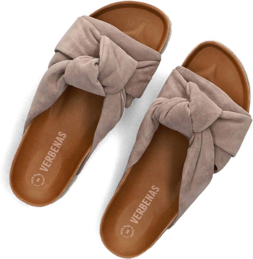 VERBENAS Slippers Dames Rainbow Suède Beige - Foto 5