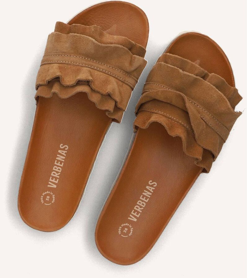 Verbenas Rocio Slippers Dames Camel - Foto 5