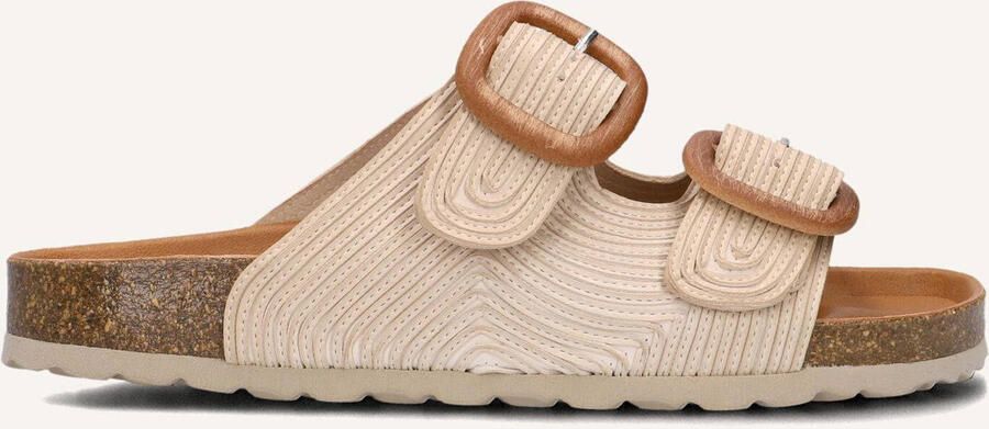 VERBENAS Slippers Dames Ruth Maat: 38 Materiaal: Leatherlook Kleur: Beige - Foto 2