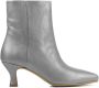 VIA VAI Enkellaarsjes Dames 59071 Noelle Met Maat: 37 Materiaal: Leer Kleur: Zilver - Thumbnail 1