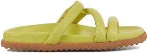 VIA VAI Slippers Slides Dames 58158 Candy Geel