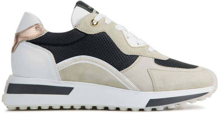 Via Vai Posy Jayde leren sneakers zwart multi