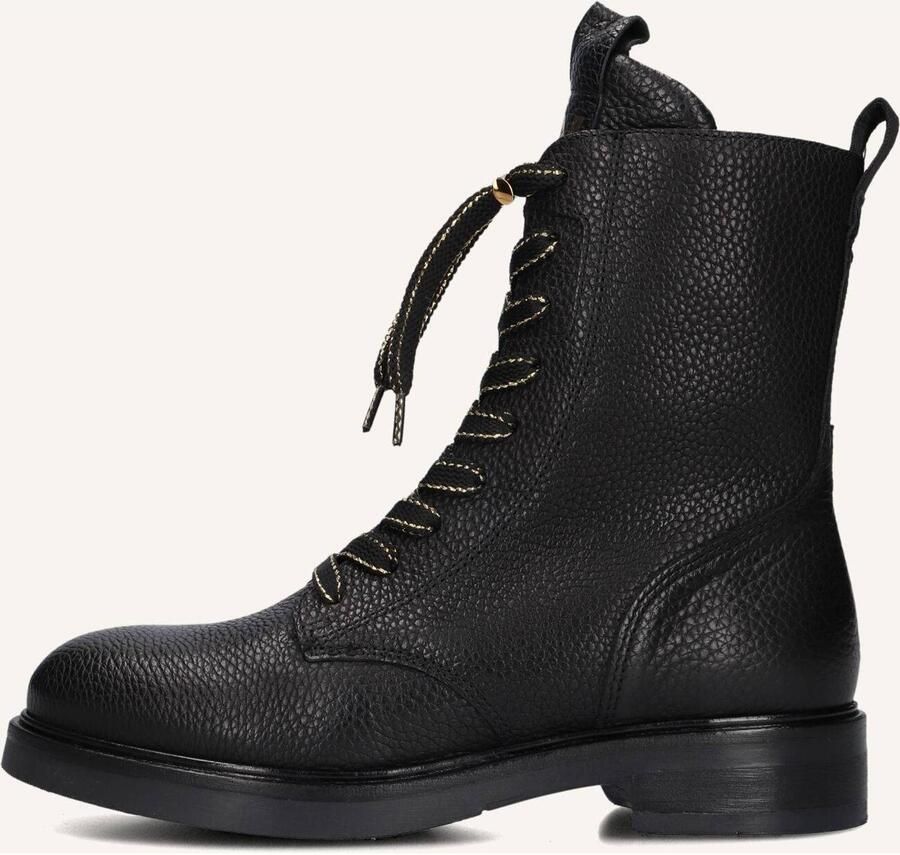 VIA VAI Veterboots Dames Juliette Abby Leer Zwart - Foto 3