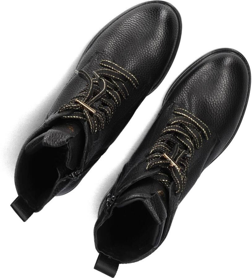 VIA VAI Veterboots Dames Juliette Abby Leer Zwart - Foto 4
