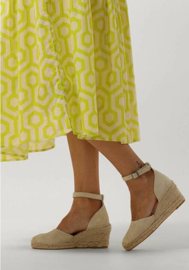 VIA VAI Espadrilles Dames Flora Braid Leer Beige - Foto 6
