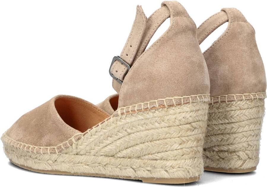VIA VAI Espadrilles Dames Flora Braid Suède Beige - Foto 4