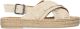 VIA VAI Sandalen met Hak Dames Mondi Noel Suède Beige - Beige