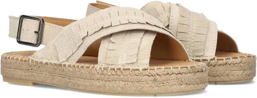 VIA VAI Sandalen met Hak Dames Mondi Noel Suède Beige - Foto 2