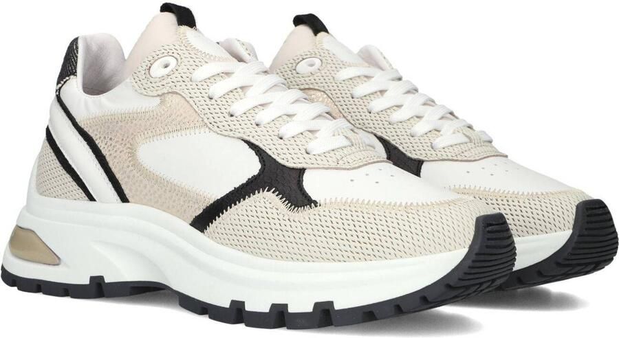VIA VAI Lage Sneakers Dames Liz Dulce Leer Beige - Foto 2