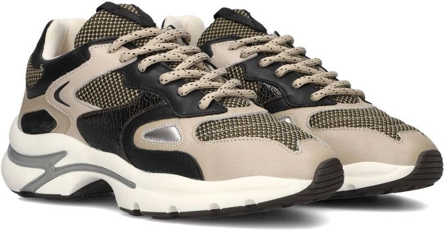 VIA VAI Lage Sneakers Dames Vesper Due Leer Beige - Foto 2