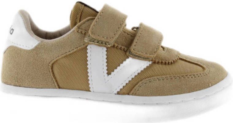 Victoria Sneakers Baskets en nylon et cuir fendu enfant Millas Brides